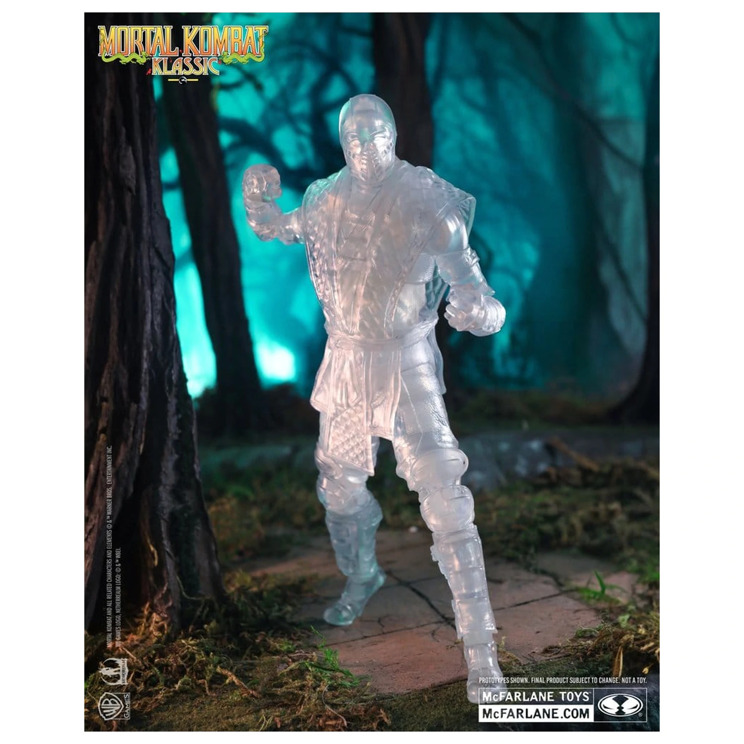 Mortal Kombat Klassic Figurina de actiune Reptile (Invisible) 18 cm poza produsului