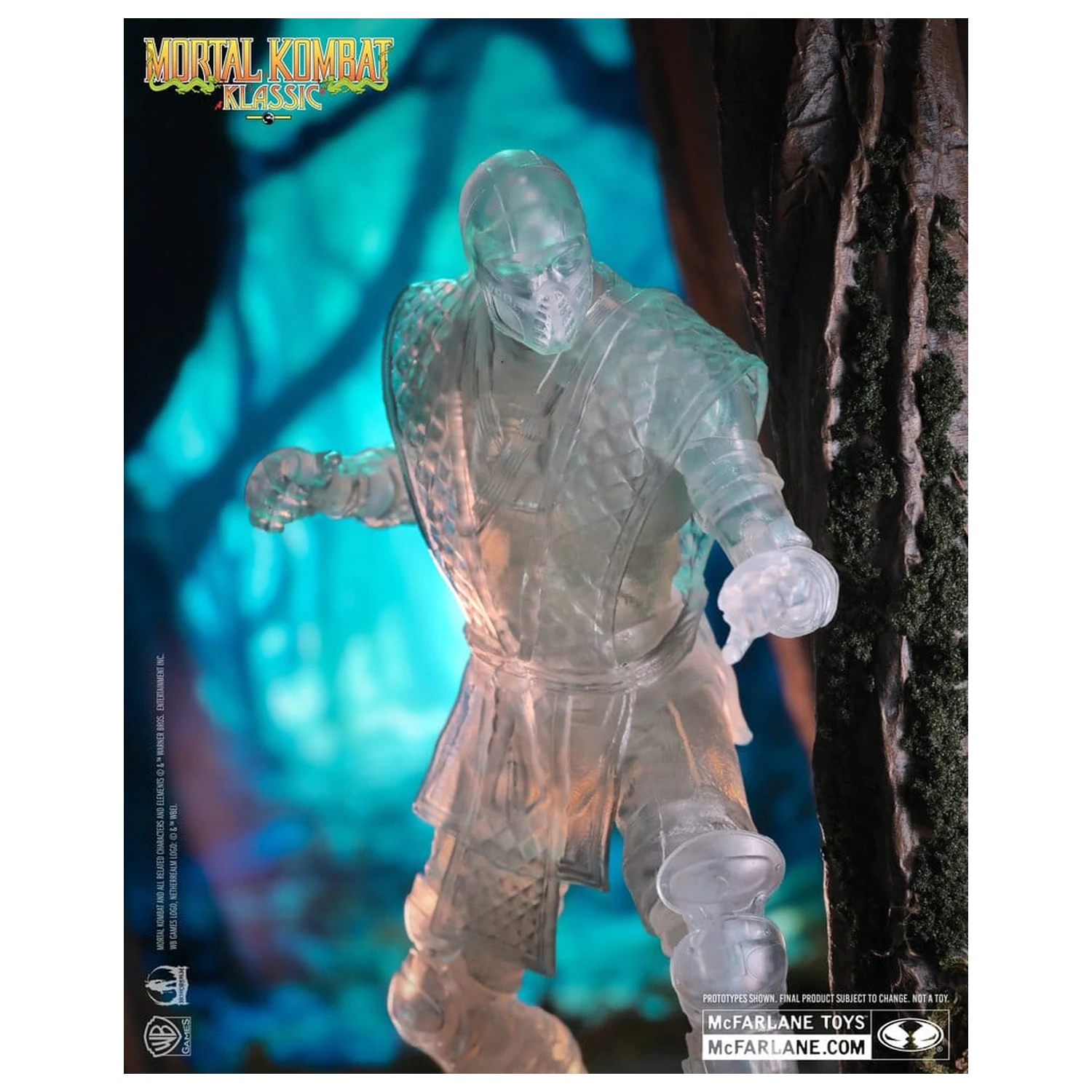 Mortal Kombat Klassic Figurina de actiune Reptile (Invisible) 18 cm poza produsului