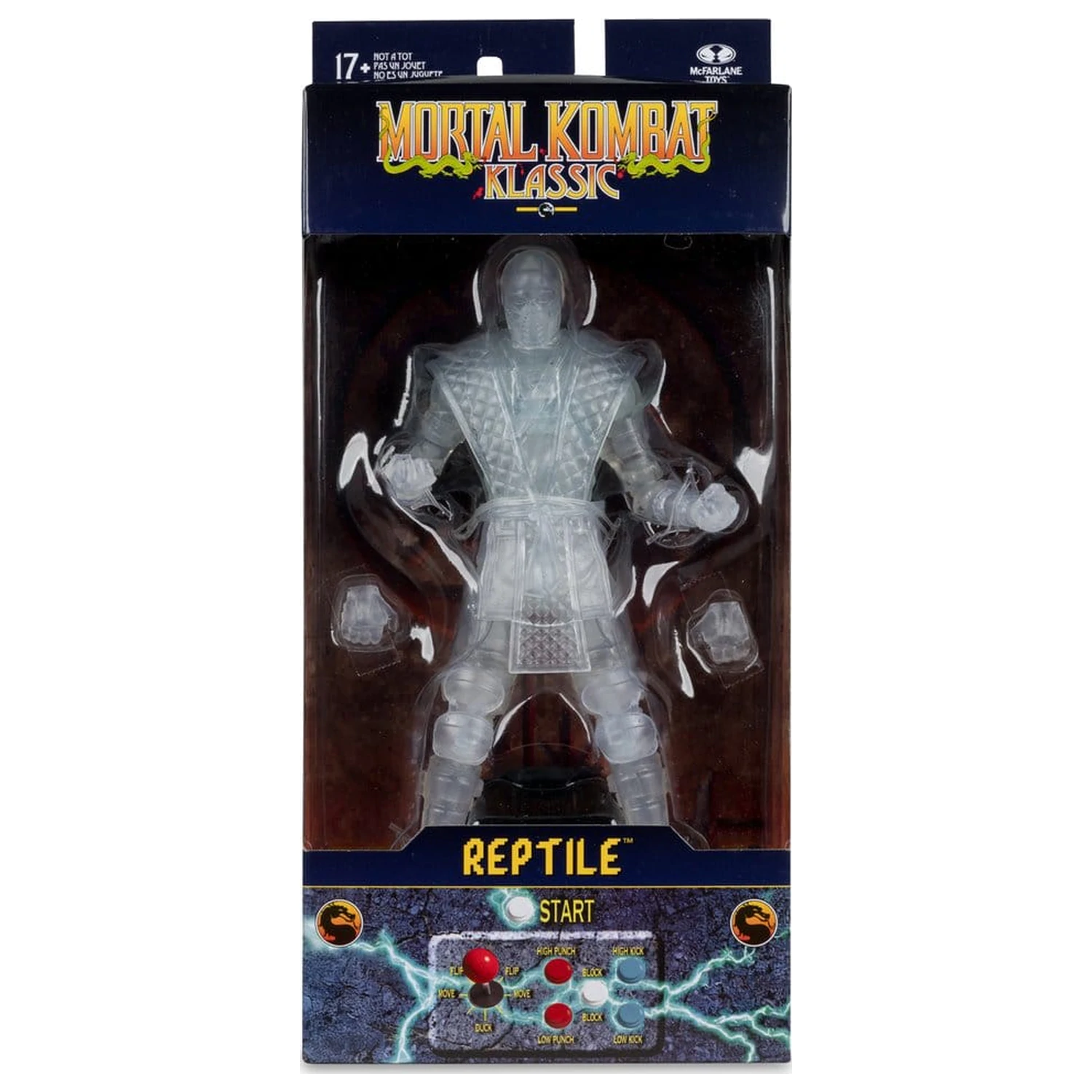 Mortal Kombat Klassic Figurina de actiune Reptile (Invisible) 18 cm poza produsului