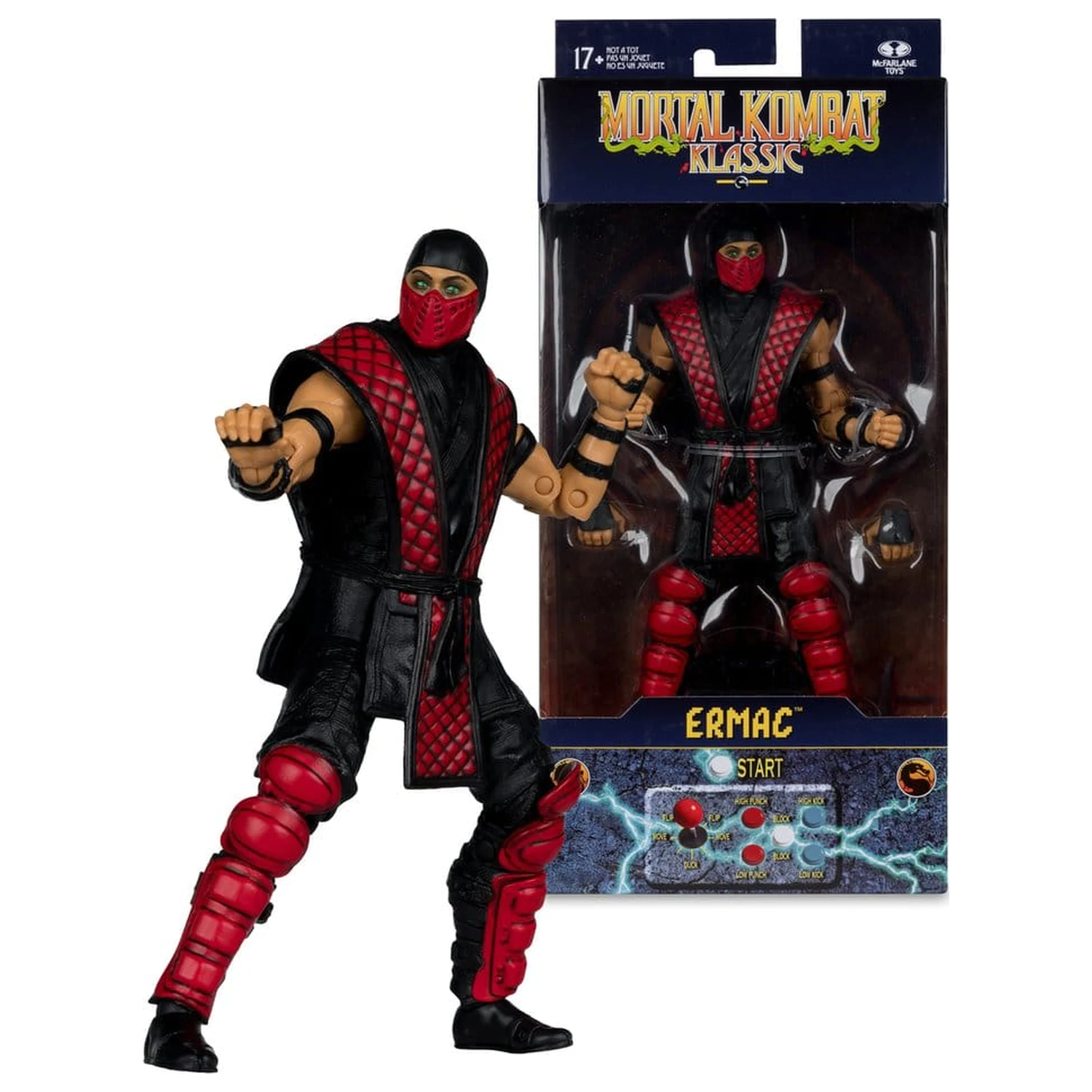Mortal Kombat Klassics Figurina de actiune Ermac 18 cm poza produsului