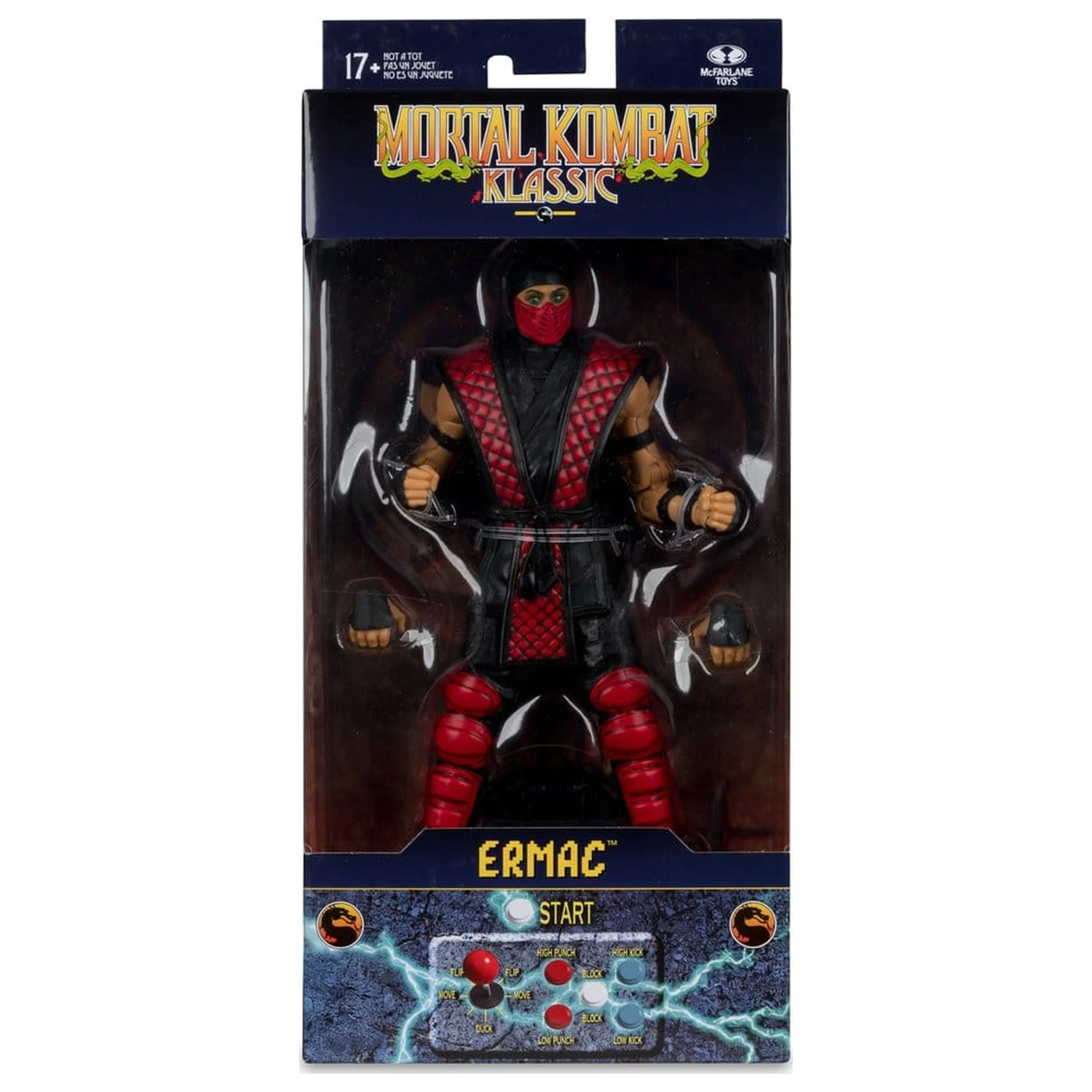Mortal Kombat Klassics Figurina de actiune Ermac 18 cm poza produsului