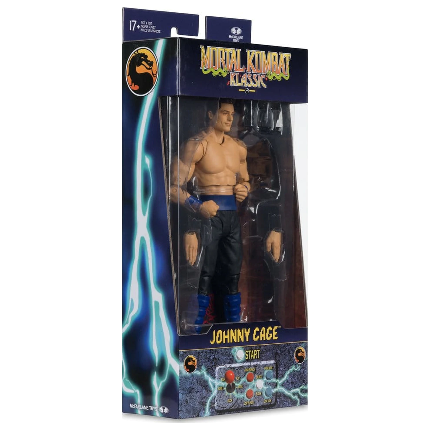 Mortal Kombat Klassics Figurina de actiune Johnny Cage 19 cm poza produsului
