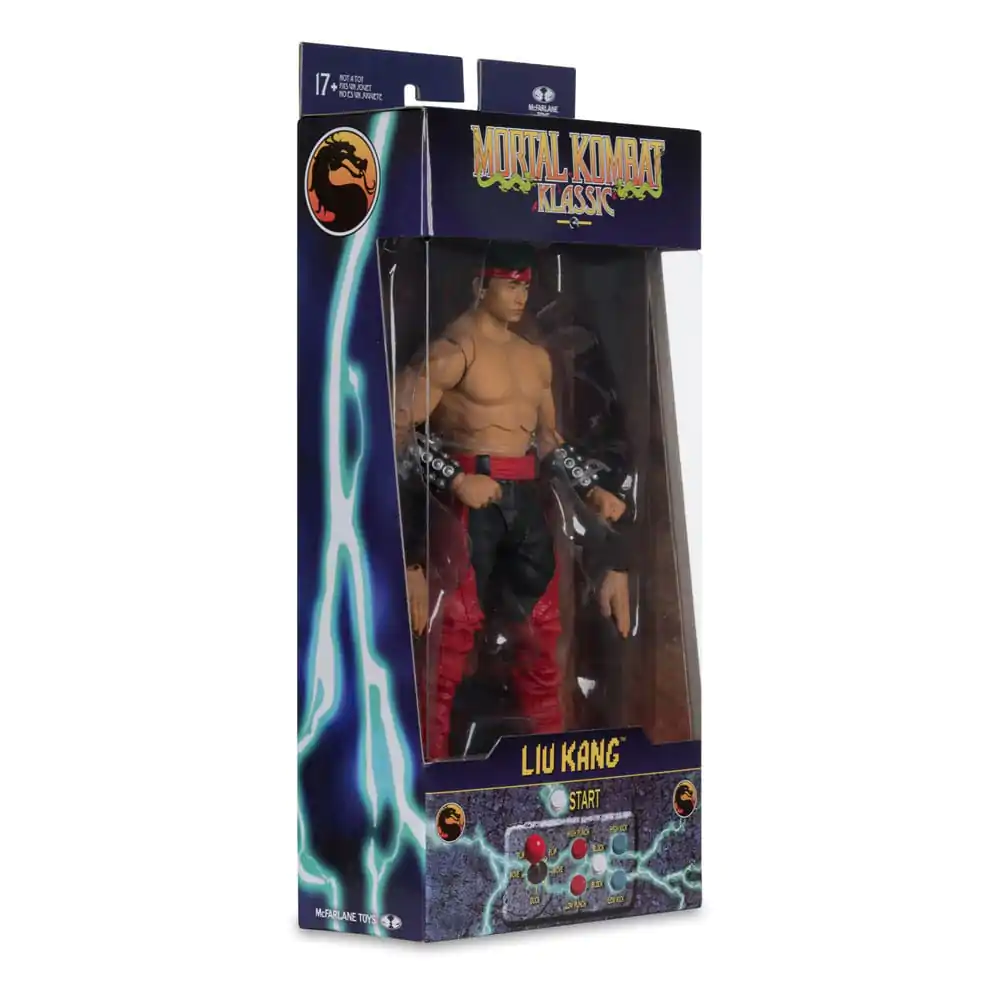 Mortal Kombat Klassics Figurina de actiune Liu Kang 18 cm poza produsului