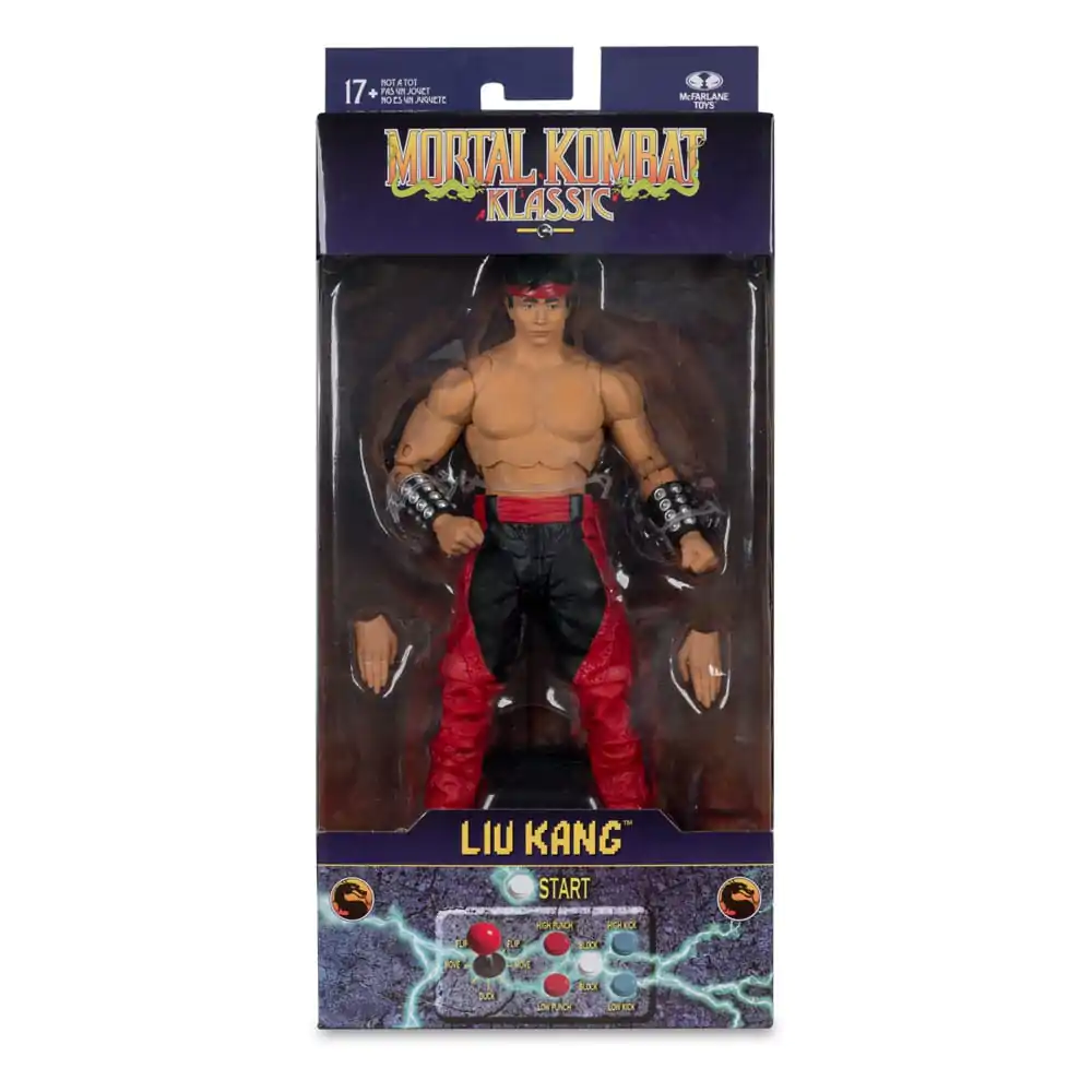 Mortal Kombat Klassics Figurina de actiune Liu Kang 18 cm poza produsului