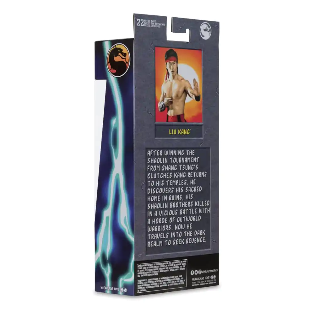 Mortal Kombat Klassics Figurina de actiune Liu Kang 18 cm poza produsului