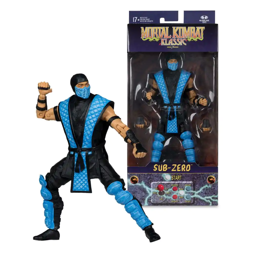 Mortal Kombat Klassics Figurina de acțiune Sub-Zero 18 cm poza produsului