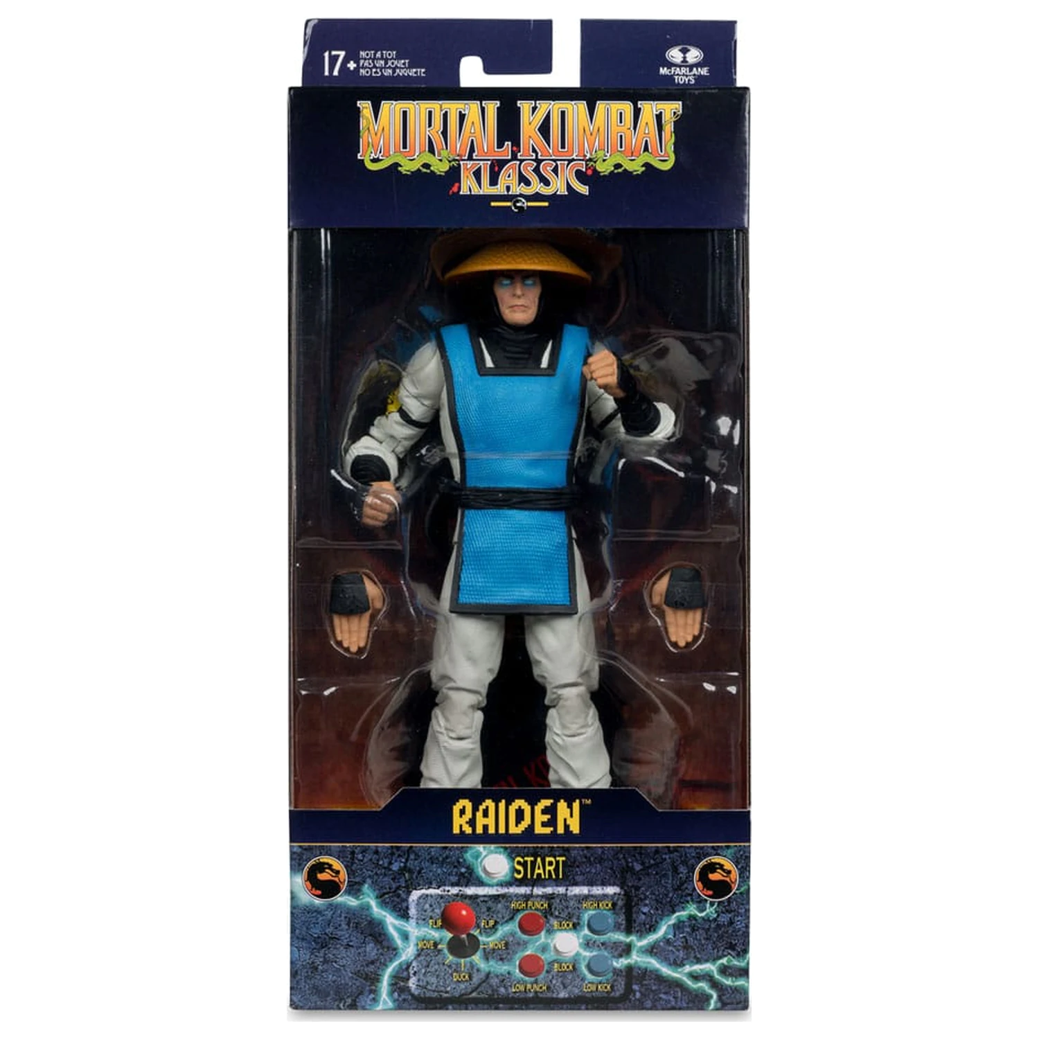 Mortal Kombat Klassiks Figurina de actiune Raiden 18 cm poza produsului