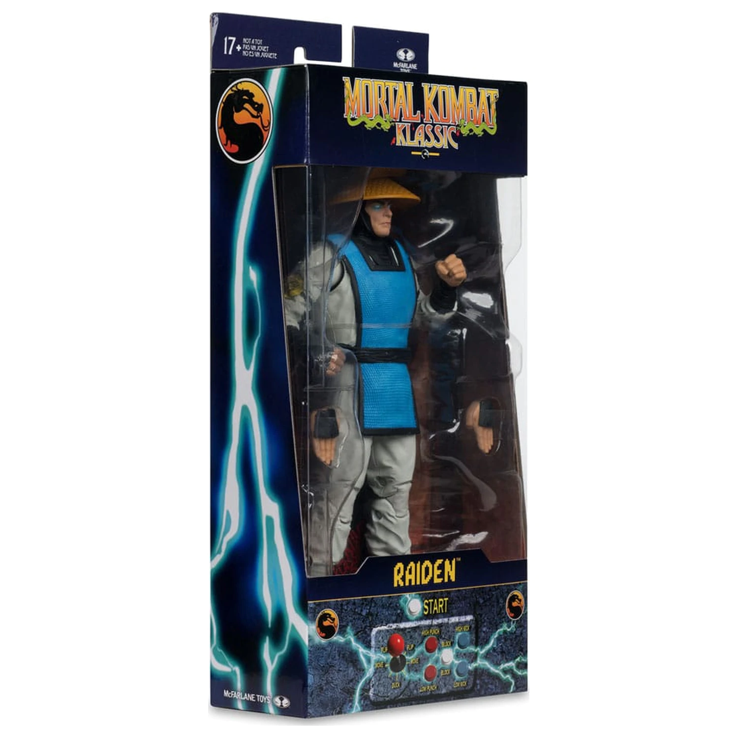 Mortal Kombat Klassiks Figurina de actiune Raiden 18 cm poza produsului