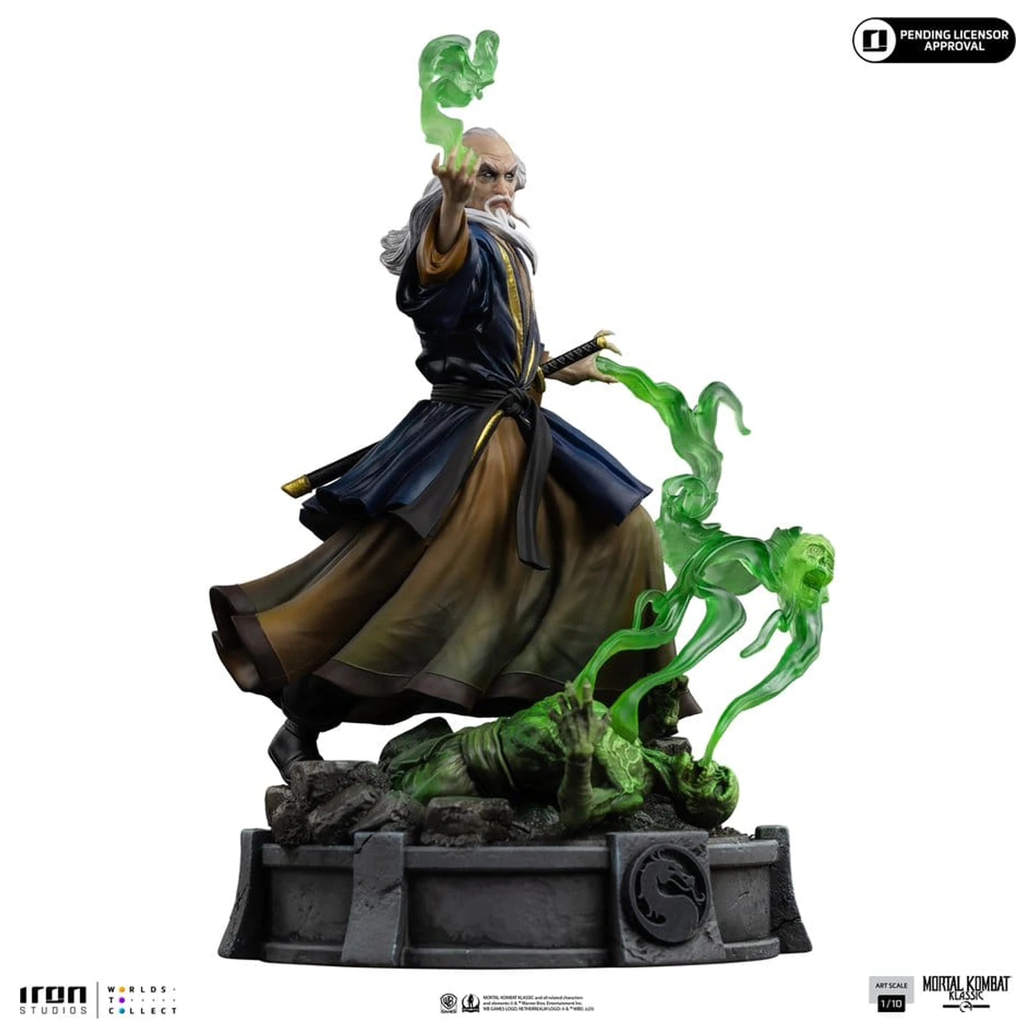 Mortal Kombat Shang Tsung Art Scale Statuie 1/10 Shang Tsung poza produsului
