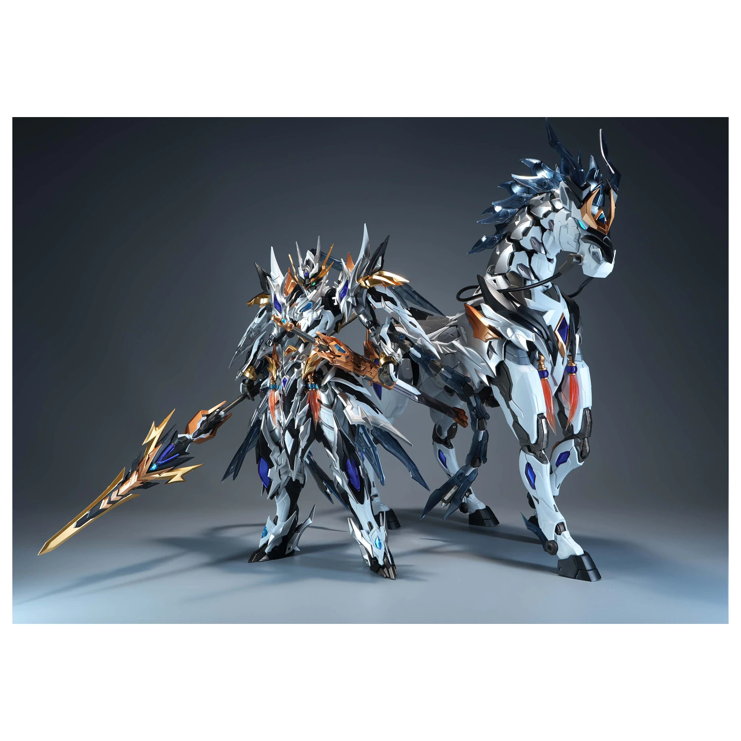 Motor Nuclear - MNP-XH05WA Zhao Yun Majestic Color - Kit model 23 & 32 cm poza produsului