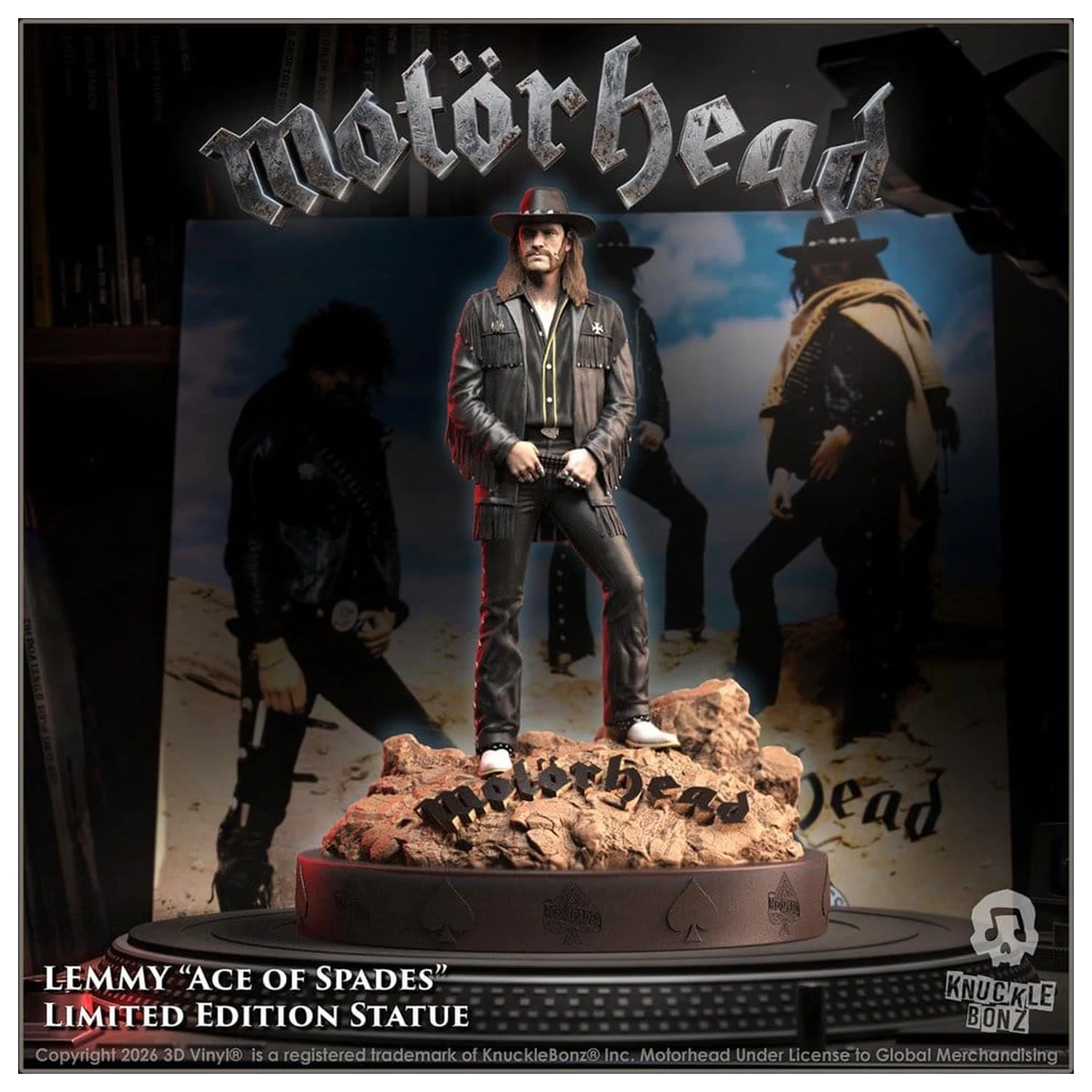 Motörhead Rock Iconz Statuie Lemmy IV Ace of Spades 20 cm poza produsului
