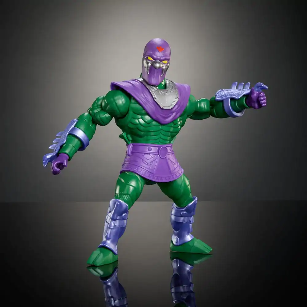 MOTU x TMNT: Turtles of Grayskull Deluxe Action Figure King Hiss 14 cm poza produsului