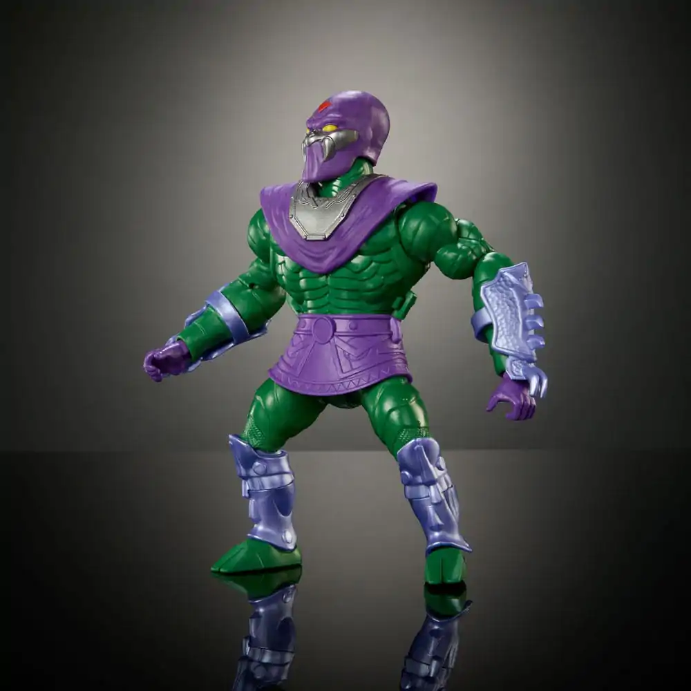 MOTU x TMNT: Turtles of Grayskull Deluxe Action Figure King Hiss 14 cm poza produsului