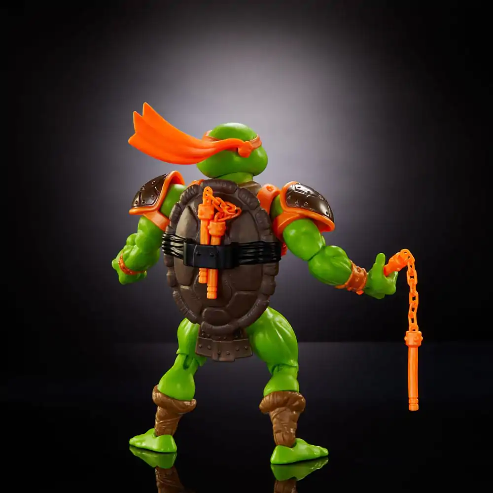 MOTU x TMNT: Turtles of Grayskull Figurina de Acțiune Michelangelo 14 cm poza produsului