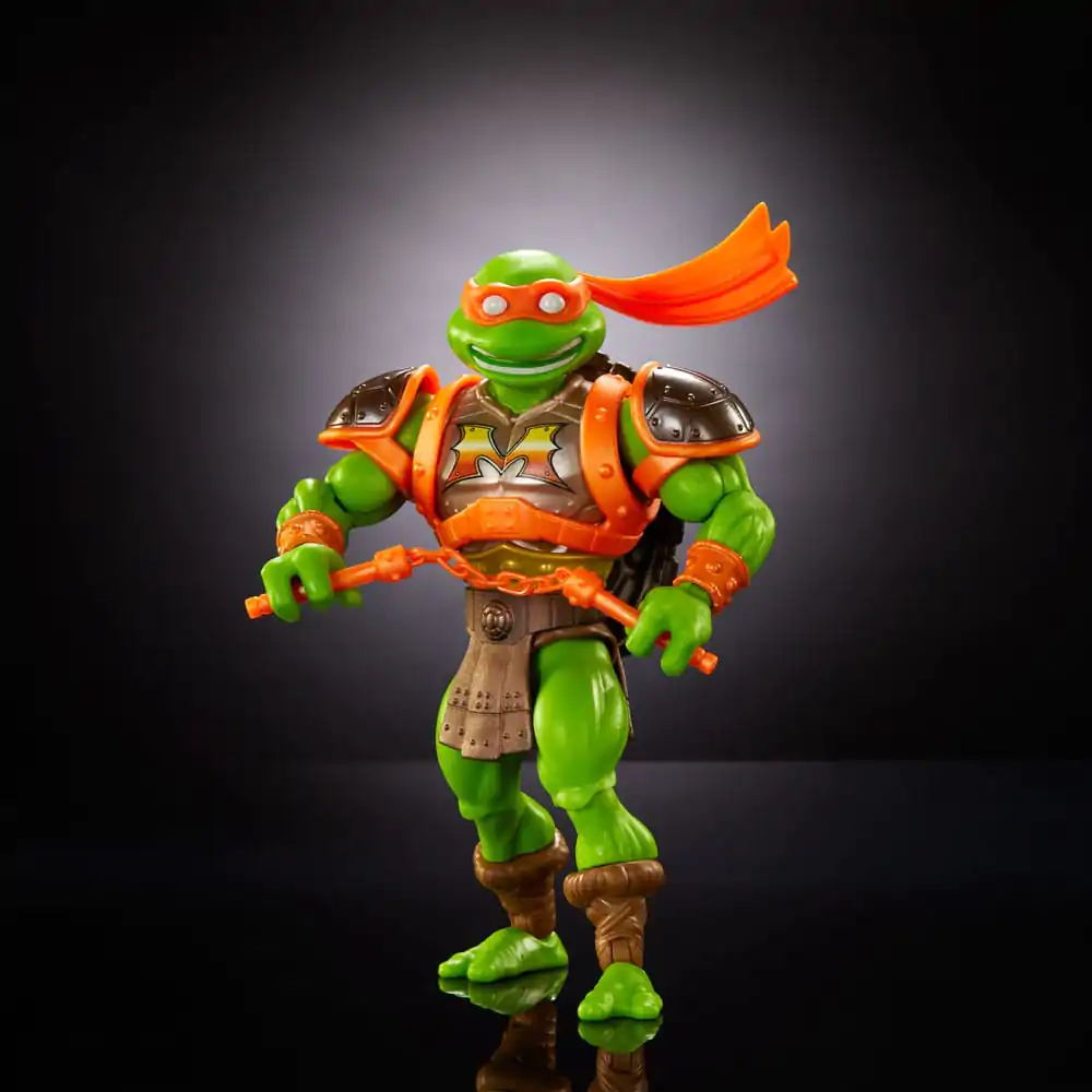 MOTU x TMNT: Turtles of Grayskull Figurina de Acțiune Michelangelo 14 cm poza produsului