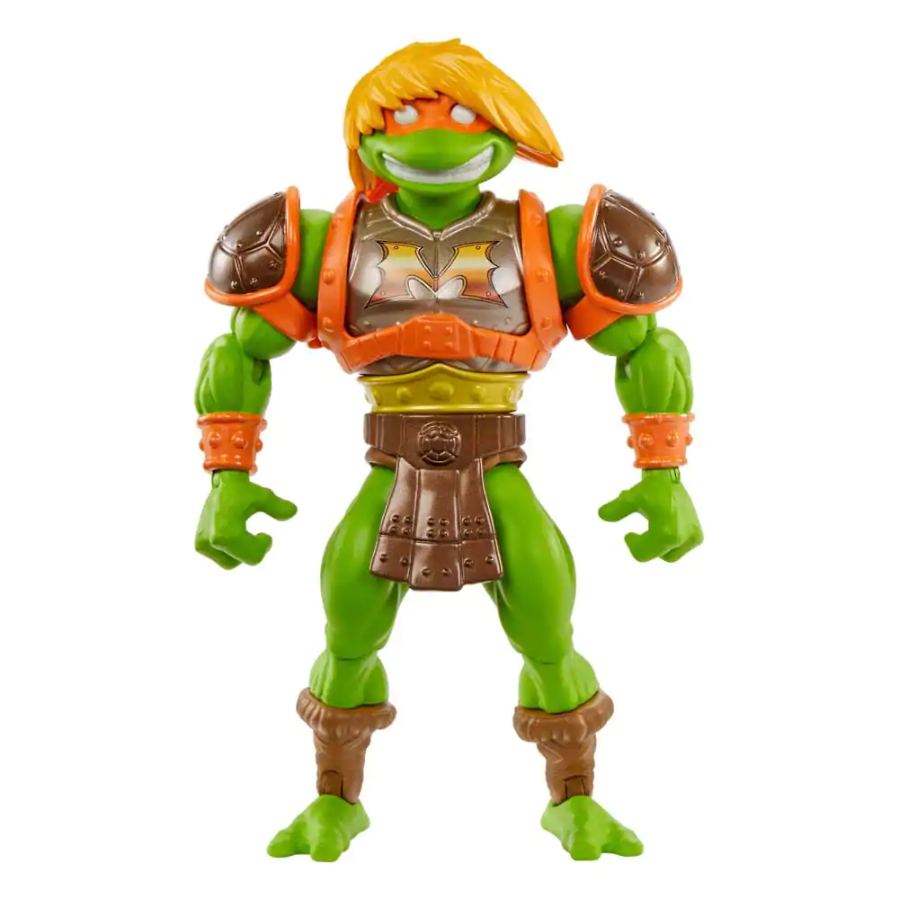 MOTU x TMNT: Turtles of Grayskull Figurina de Acțiune Michelangelo 14 cm poza produsului