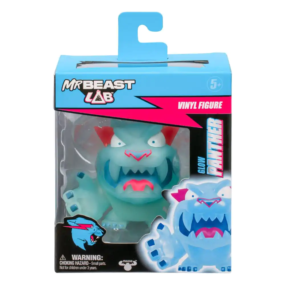 Mr. Beast Figurina Vinyl Pantera Fosforescentă 9 cm poza produsului