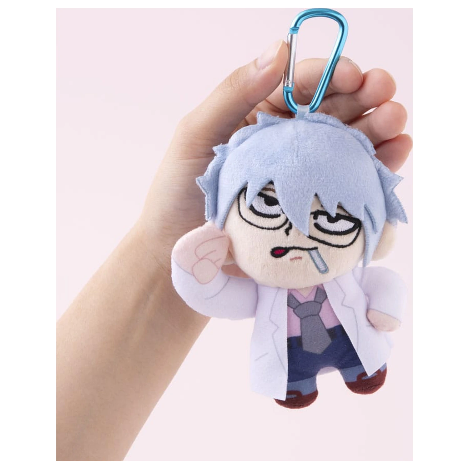 Mr. Ginpachi´s Zany Class x Okawabukubu Youth Plush Breloc Ginpachi Sakata 12 cm poza produsului