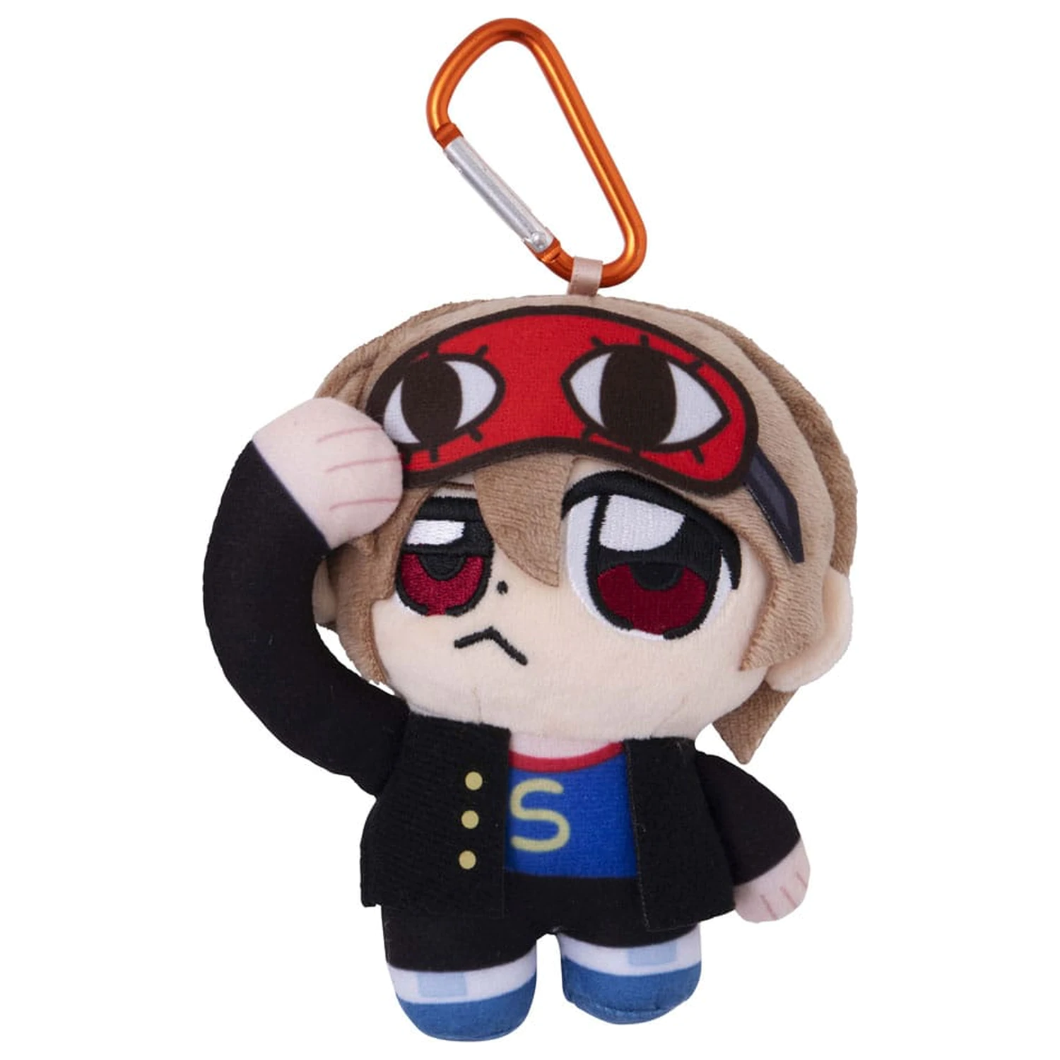 Mr. Ginpachi's Zany Class x Okawabukubu Youth Plush Keychain Sogo Okita 12 cm Breloc de pluș poza produsului