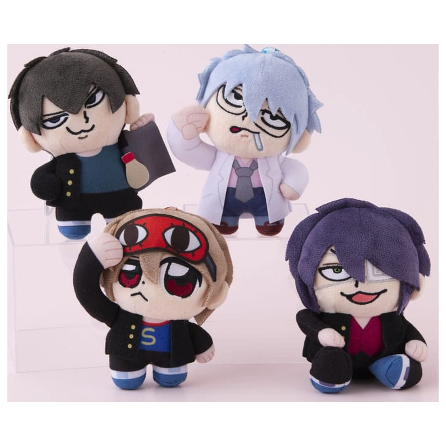 Mr. Ginpachi's Zany Class x Okawabukubu Youth Breloc de pluș Toshiro Hijikata 12 cm poza produsului