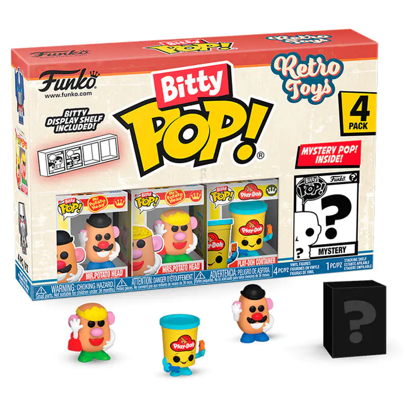 Mr Potato Head Bitty Funko POP! Figurina de vinil 4-Pack poza produsului