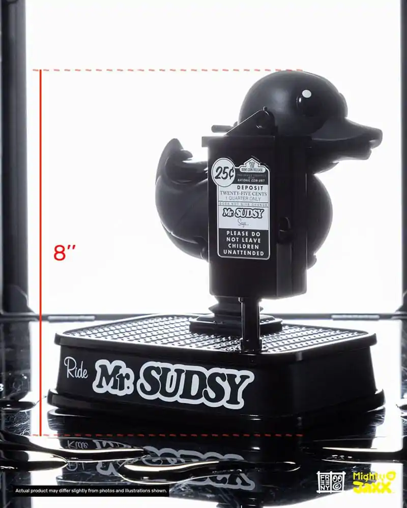 Mr Sudsy Animal Rides Blackout Edition de Jason Freeny 20 cm poza produsului