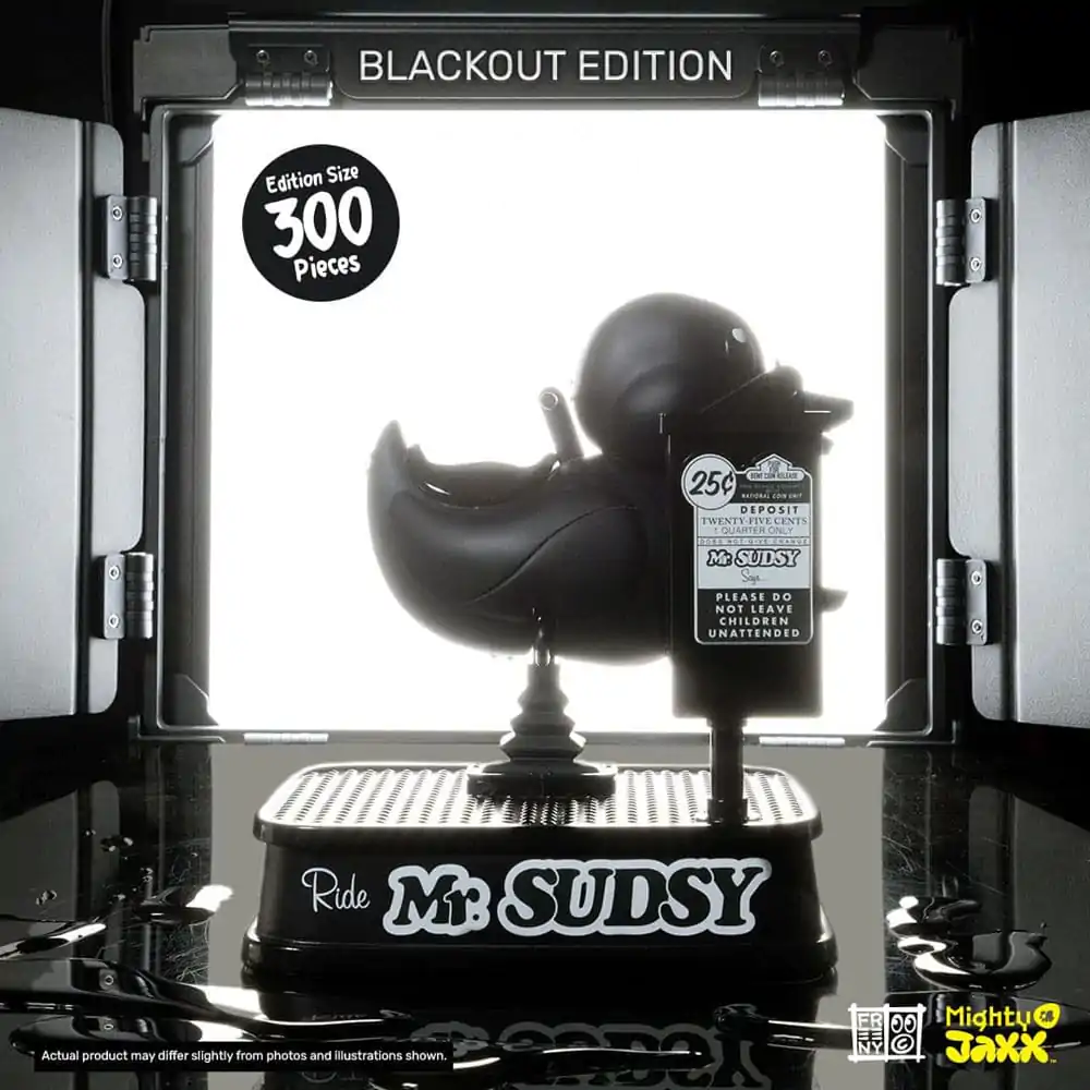 Mr Sudsy Animal Rides Blackout Edition de Jason Freeny 20 cm poza produsului