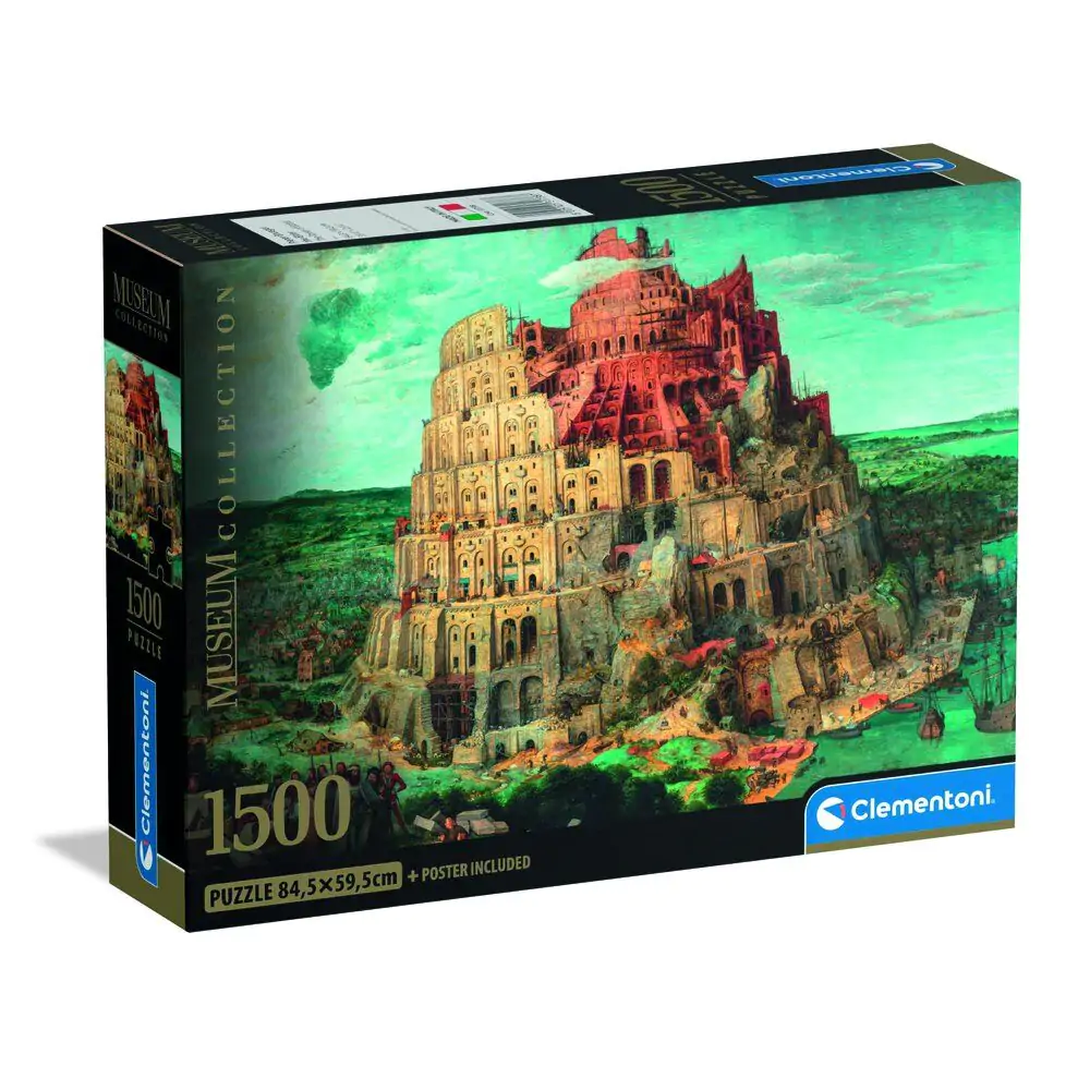 Museum Bruegel The Tower of Babel puzzle 1000 piese poza produsului