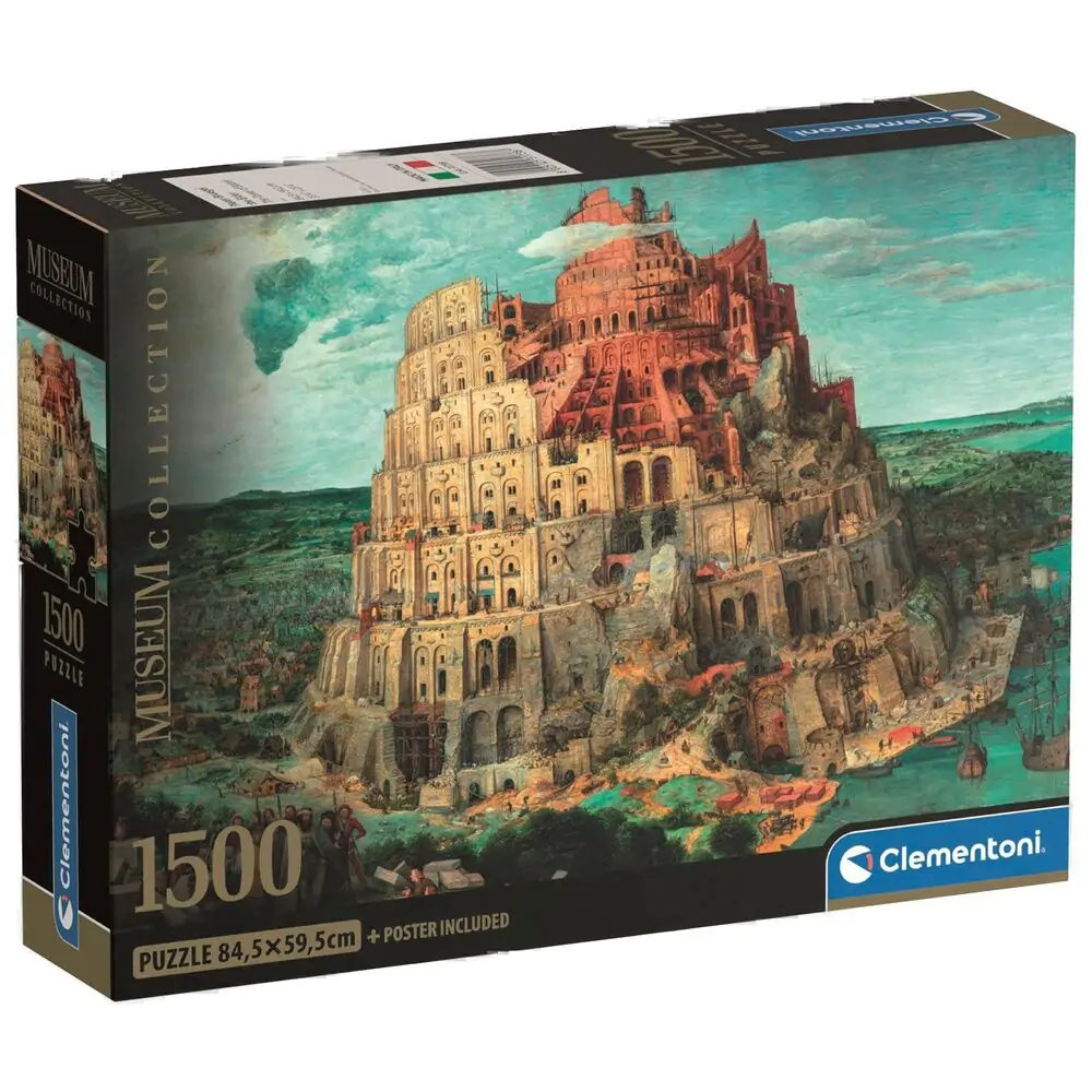 Museum Bruegel The Tower of Babel puzzle 1000 piese poza produsului