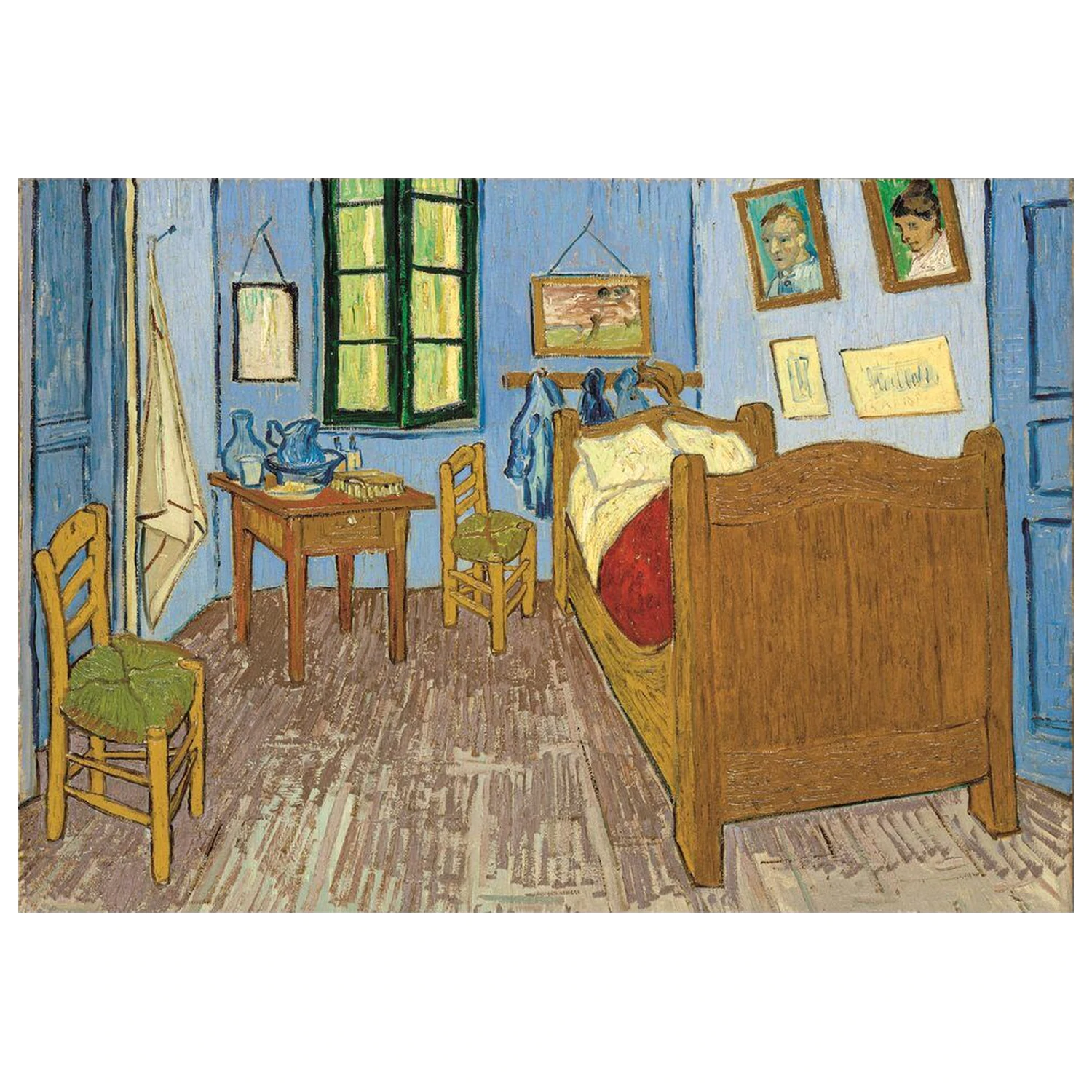 Museum Chambre Arles V.Gogh puzzle 1000 piese poza produsului