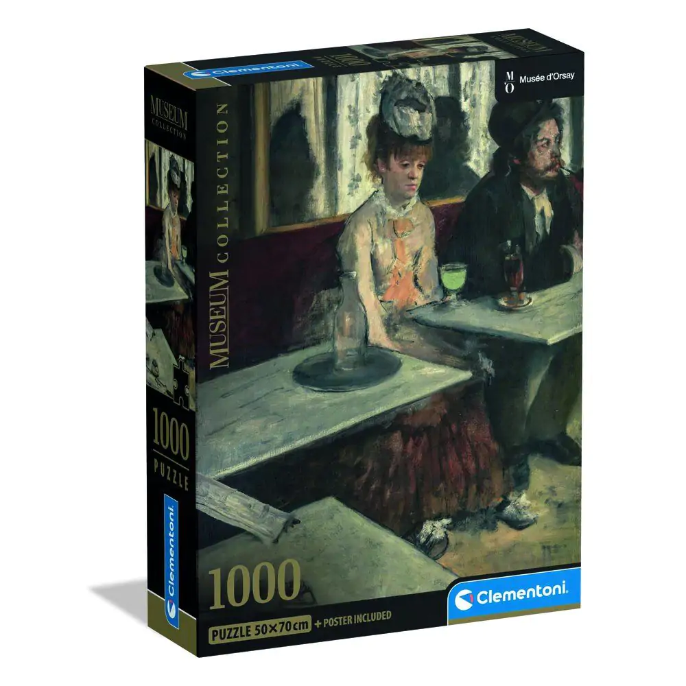 Museum Degas Dans un Cafe puzzle 1000 piese poza produsului