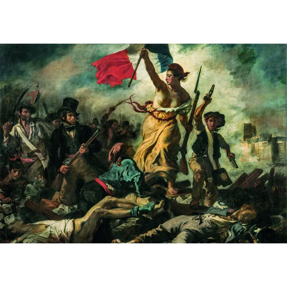 Puzzle Muzeul Delacroix Liberty Leading the People 1000 piese poza produsului