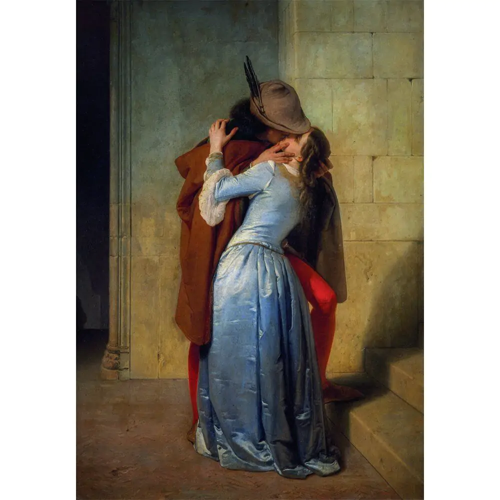 Museum Hayez The Kiss puzzle 1000 piese poza produsului