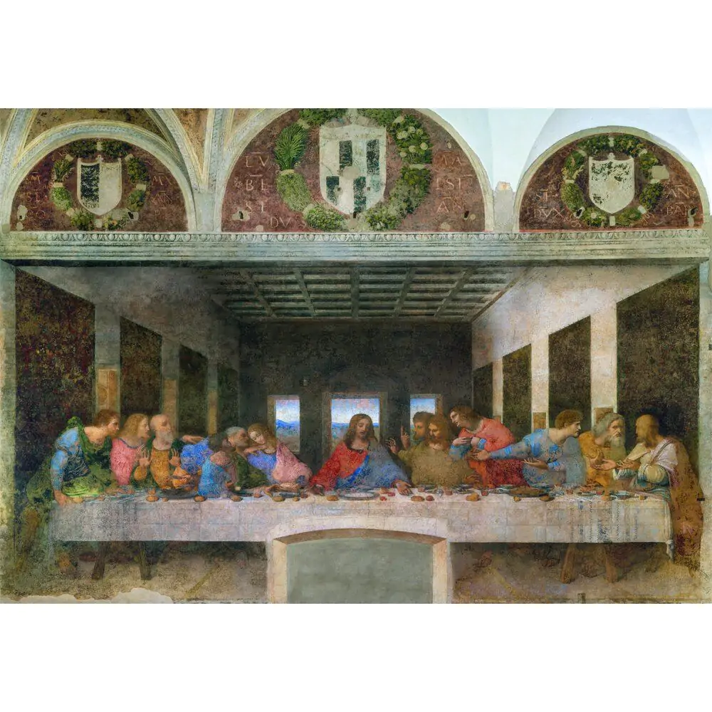 Museum Leonardo The Last Supper puzzle 1000 piese poza produsului