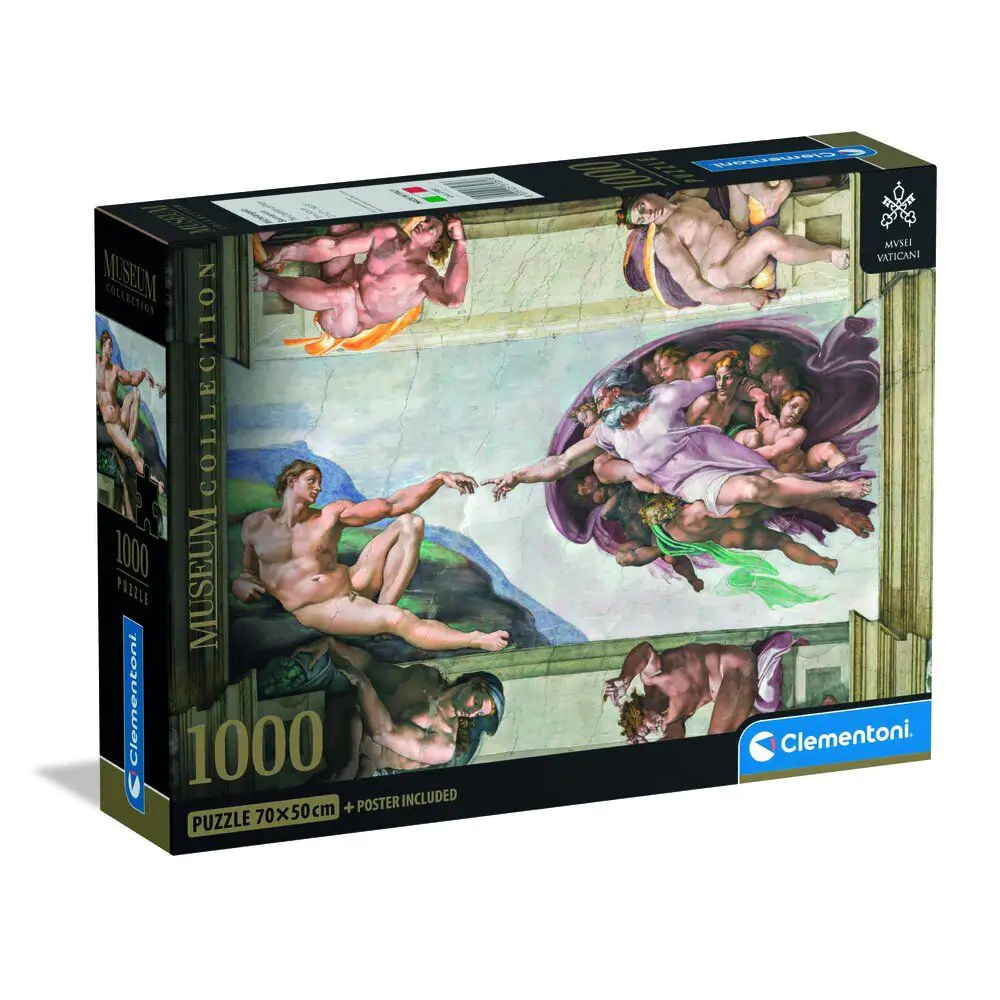 Puzzle Muzeul Michelangelo Creația Omului 1000 piese poza produsului