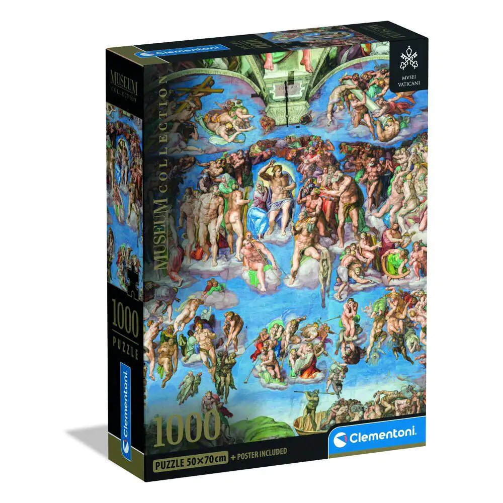 Museum Michelangelo Universal Judgement puzzle 1000 buc poza produsului