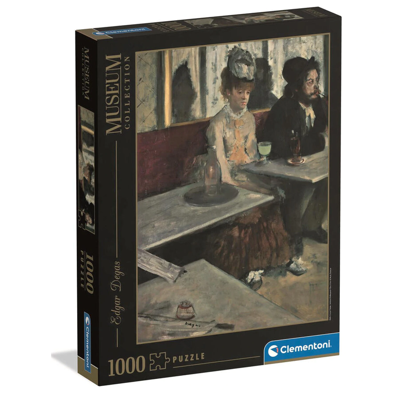 Museum Orsay Degas, "Dans Un Ca puzzle de 1000 de piese poza produsului