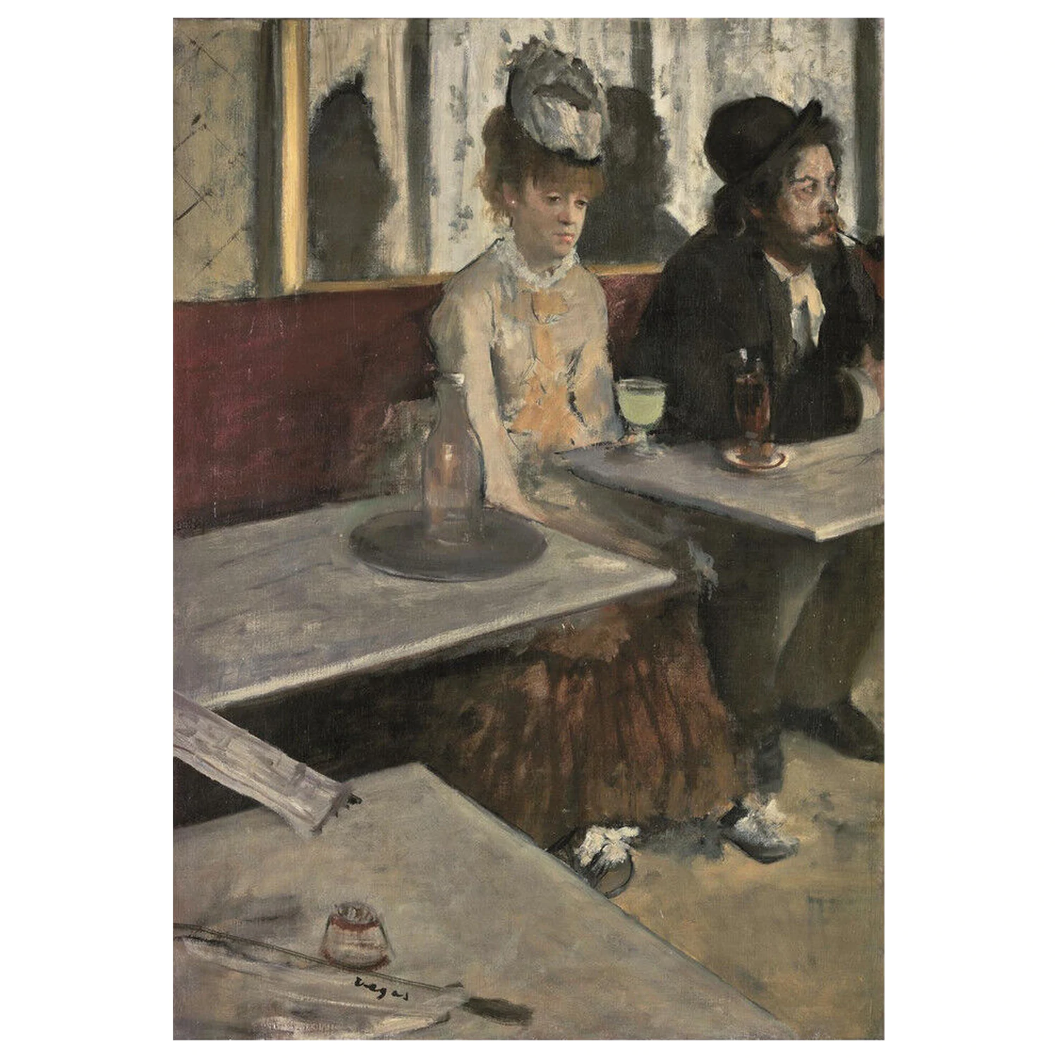Museum Orsay Degas, "Dans Un Ca puzzle de 1000 de piese poza produsului