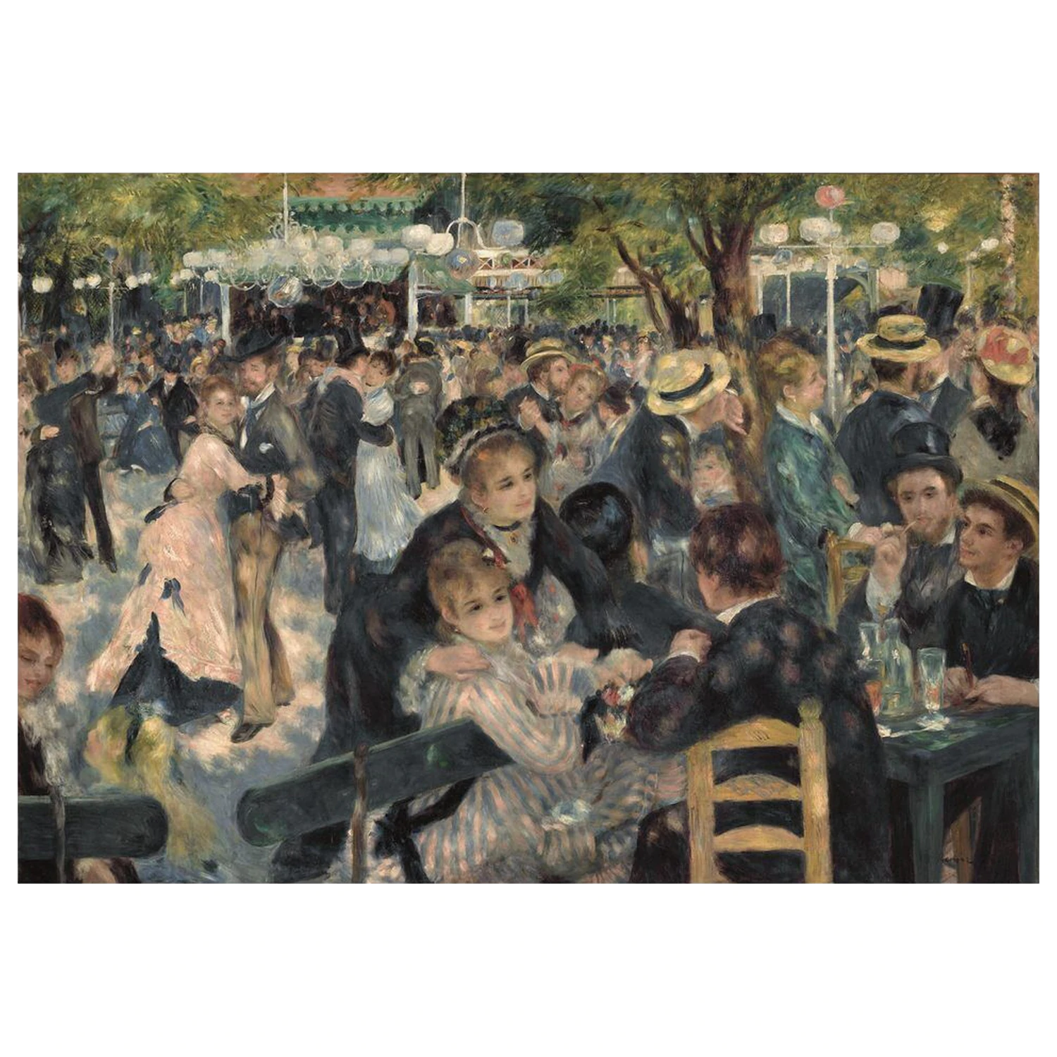 Museum Renoir-Bal Du Moulin De La G.M puzzle 1000 de piese poza produsului