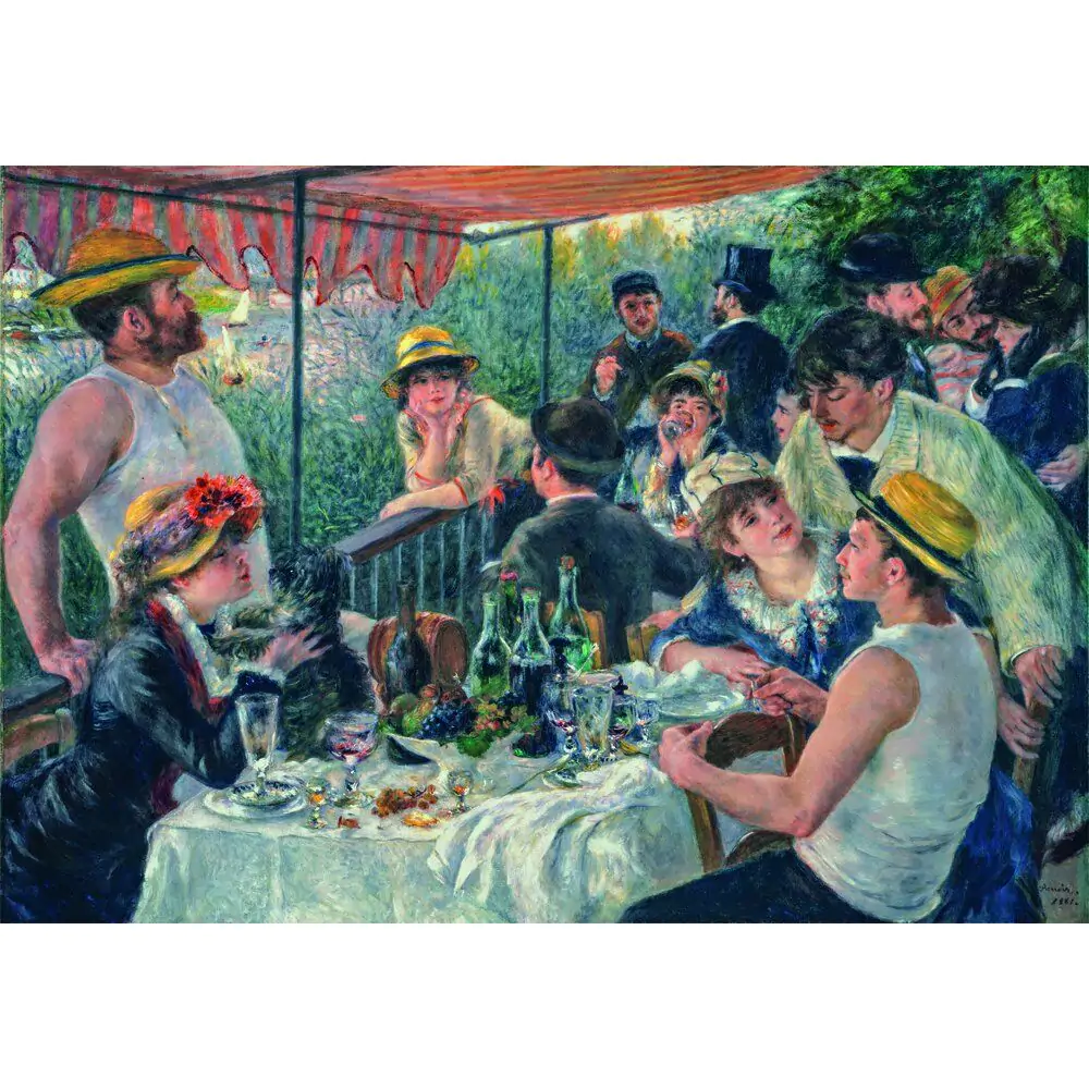 Puzzle Muzeul Renoir Prânzul petrecerii cu barca 1000 piese poza produsului