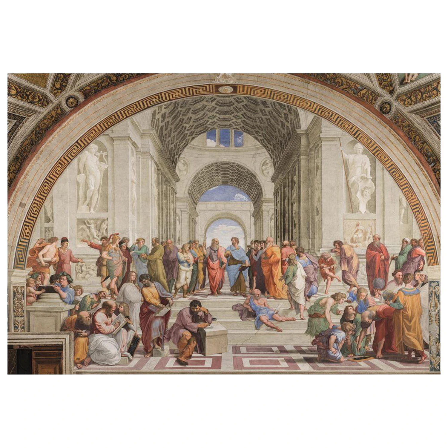 Museum School Of Athens puzzle 1000 piese poza produsului