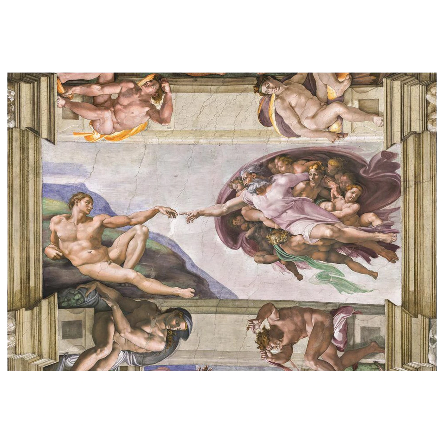 Museum The Creation Of Man puzzle 1000 piese poza produsului