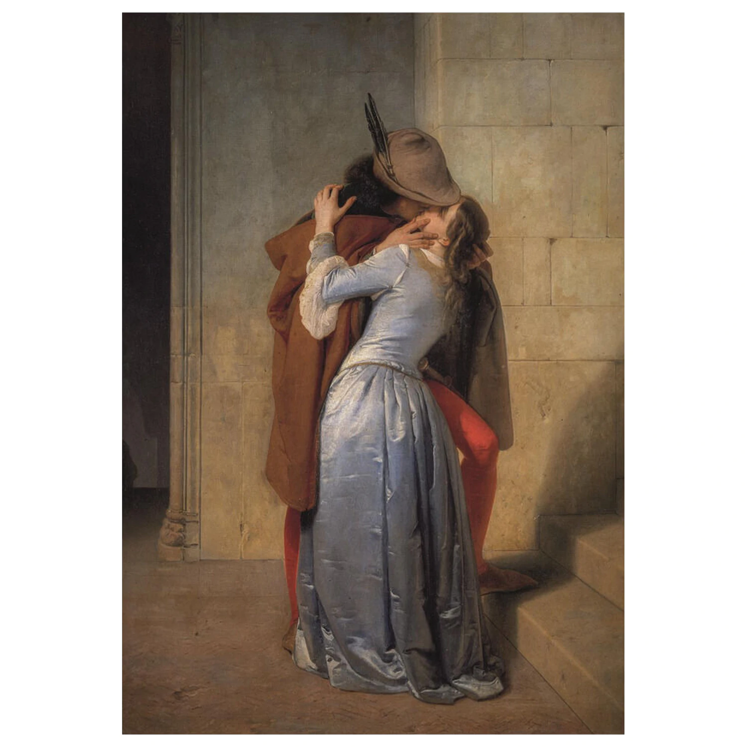 Museum The Kiss - Hayez puzzle 1000 piese poza produsului
