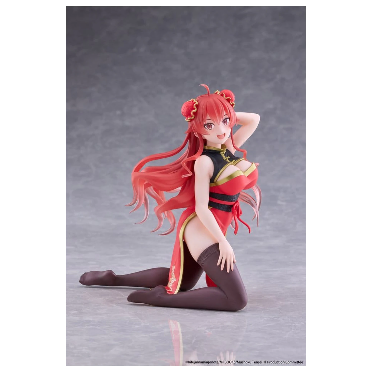 Mushoku Tensei: Jobless Reincarnation Figurina PVC de birou Cute Eris Greyrat (Chinese Dress Ver.) 13 cm poza produsului