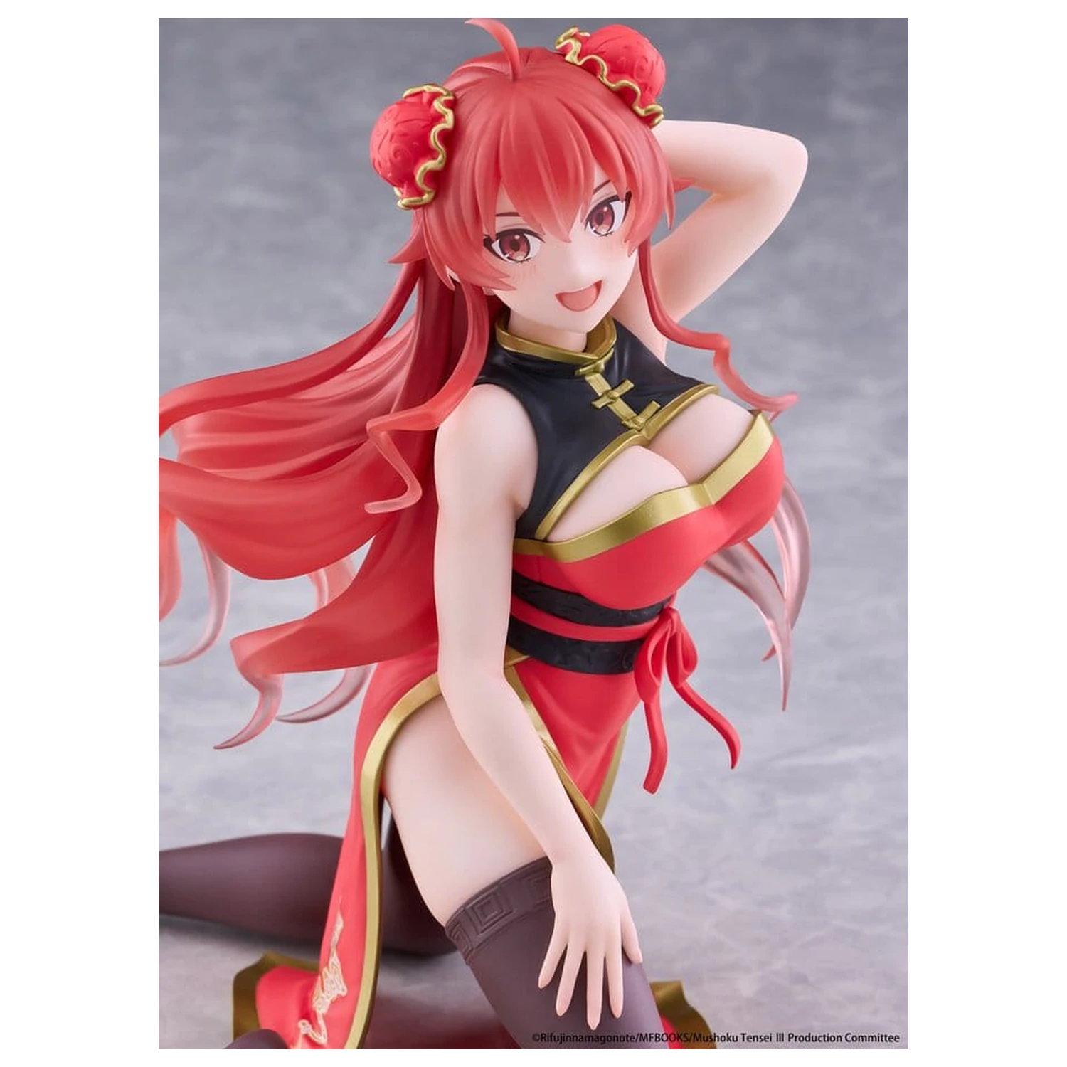 Mushoku Tensei: Jobless Reincarnation Figurina PVC de birou Cute Eris Greyrat (Chinese Dress Ver.) 13 cm poza produsului