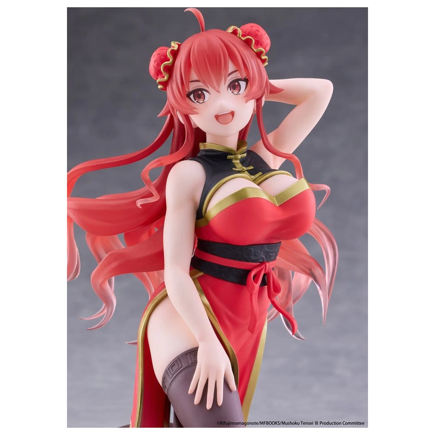 Mushoku Tensei: Jobless Reincarnation Figurina PVC de birou Cute Eris Greyrat (Chinese Dress Ver.) 13 cm poza produsului