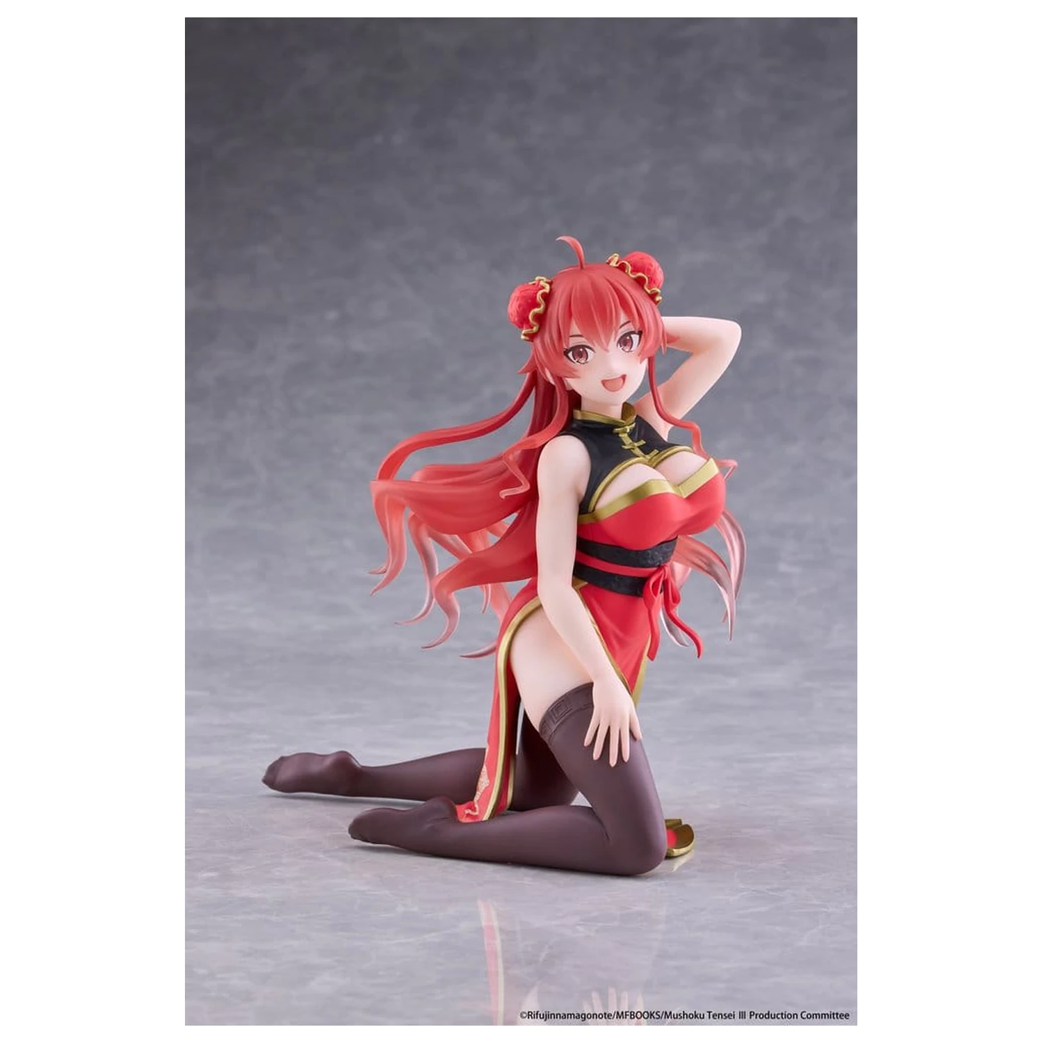 Mushoku Tensei: Jobless Reincarnation Figurina PVC de birou Cute Eris Greyrat (Chinese Dress Ver.) 13 cm poza produsului