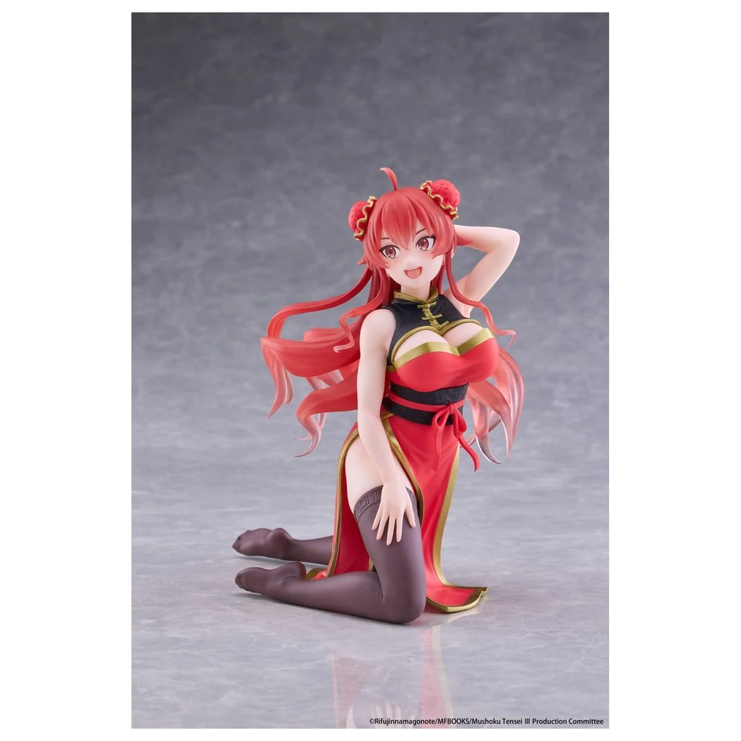 Mushoku Tensei: Jobless Reincarnation Figurina PVC de birou Cute Eris Greyrat (Chinese Dress Ver.) 13 cm poza produsului