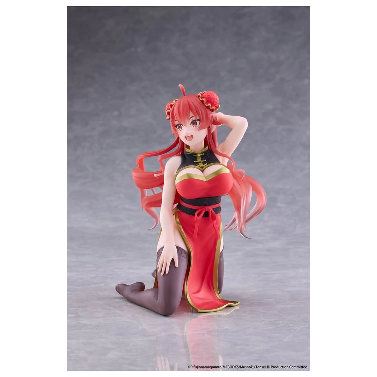 Mushoku Tensei: Jobless Reincarnation Figurina PVC de birou Cute Eris Greyrat (Chinese Dress Ver.) 13 cm poza produsului