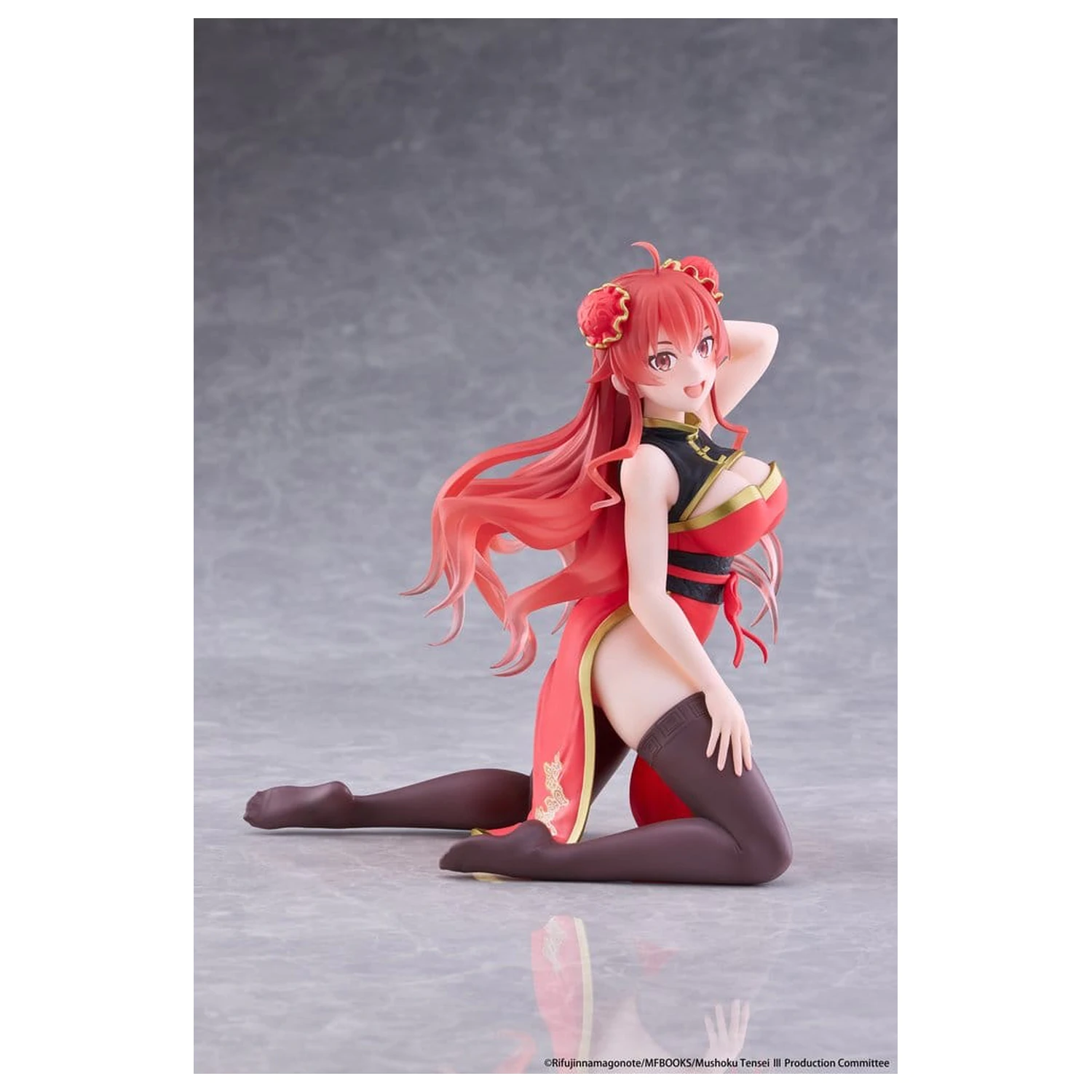 Mushoku Tensei: Jobless Reincarnation Figurina PVC de birou Cute Eris Greyrat (Chinese Dress Ver.) 13 cm poza produsului
